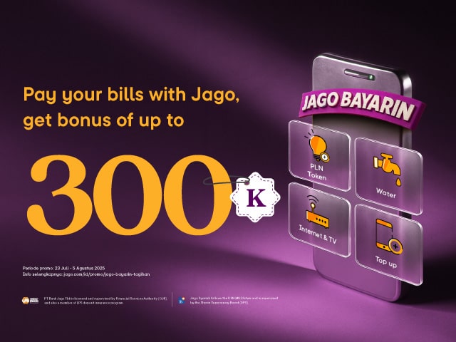 Promo Jago Bayarin Tagihan