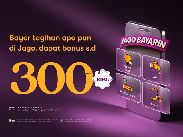 Promo Jago Bayarin Tagihan