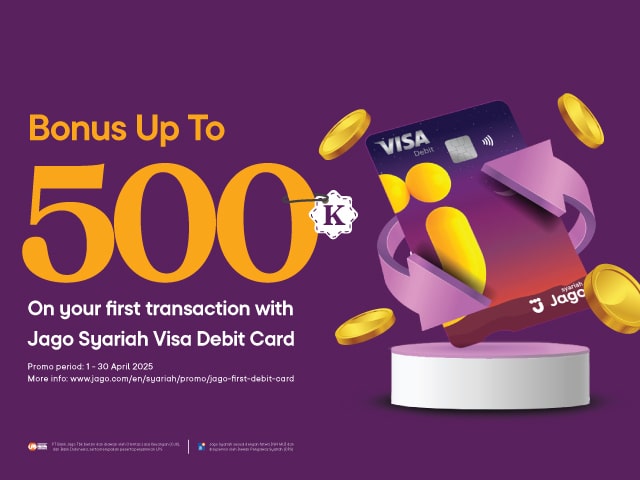 Jago Visa Debit Card Promotion