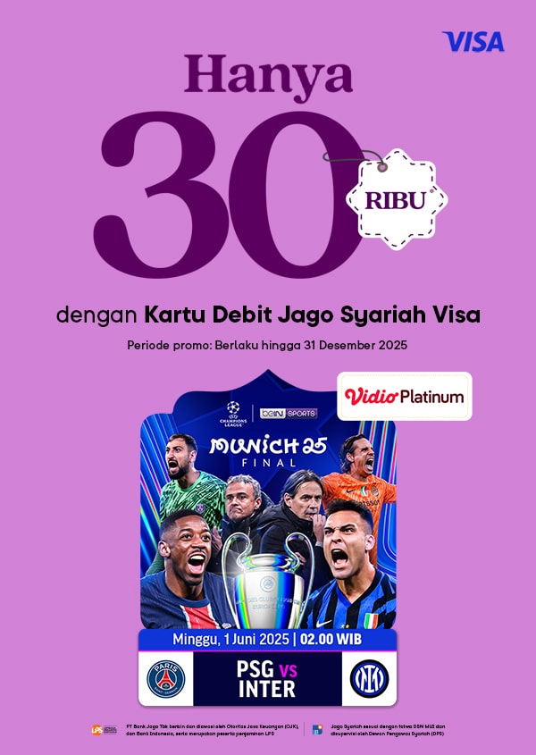 Vidio Platinum cuma Rp30.000