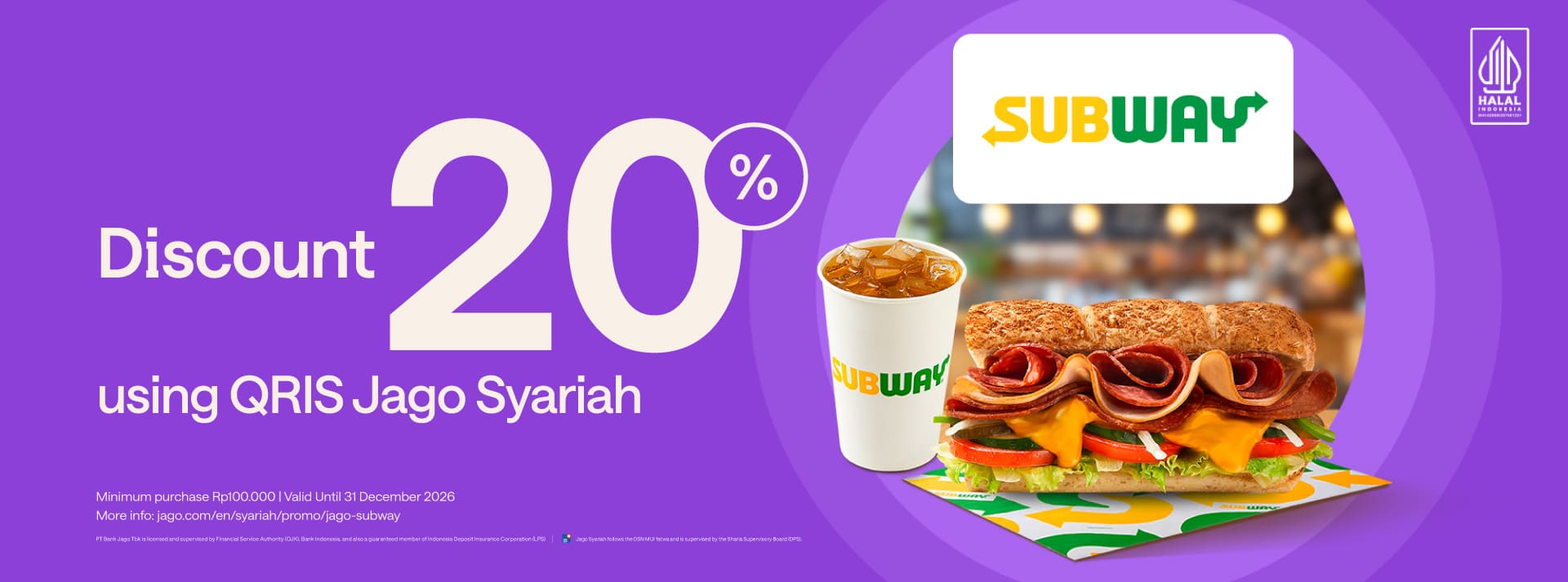 Jago x Subway