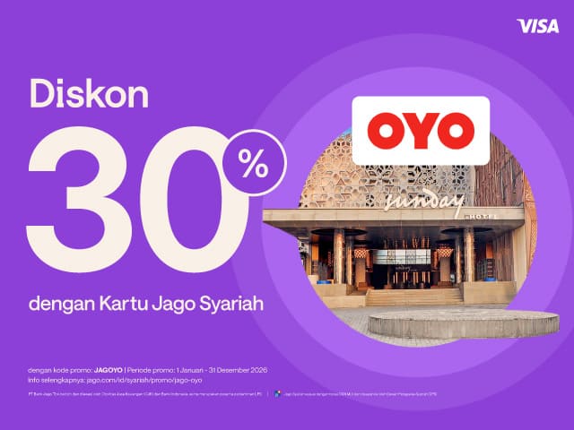 Promo Jago x OYO