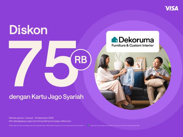Promo Jago x Dekoruma