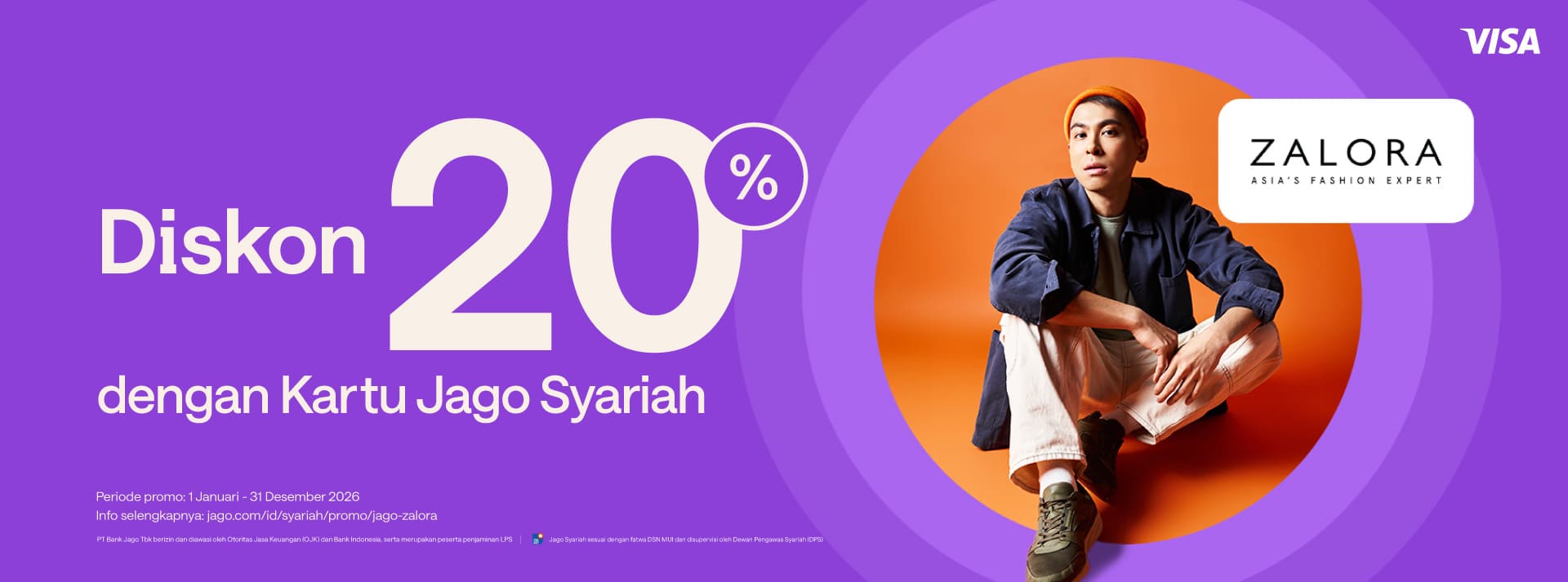 Promo spesial khusus belanja pake Kartu Jago (Fisik) Diskon 20%