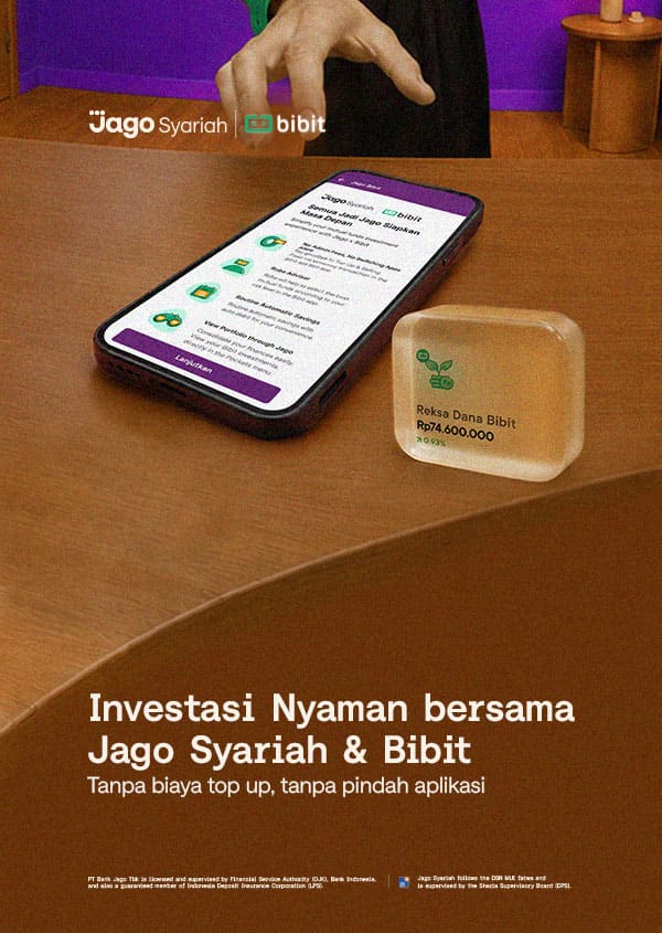 Jago dan Bibit berkolaborasi memudahkan investasi