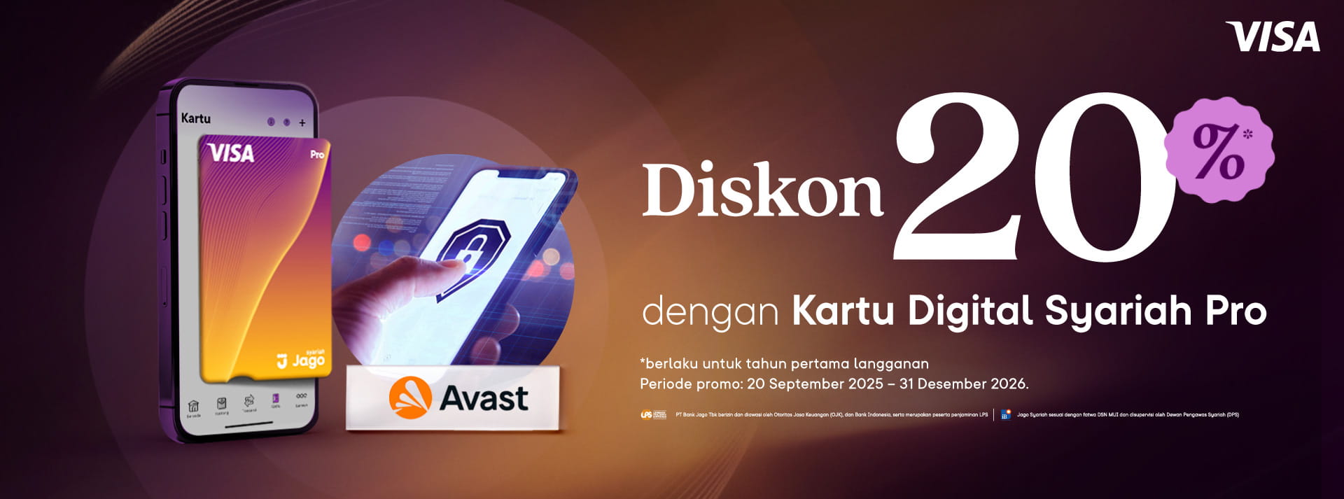 Diskon 20% untuk Produk Business Security dengan Kartu Digital Pro!