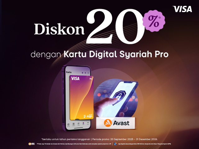 Promo Kartu Digital Pro - Avast