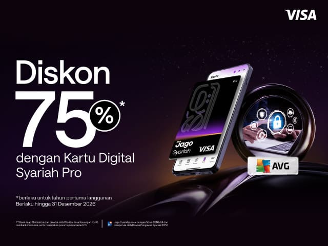 Promo Kartu Digital Pro - AVG