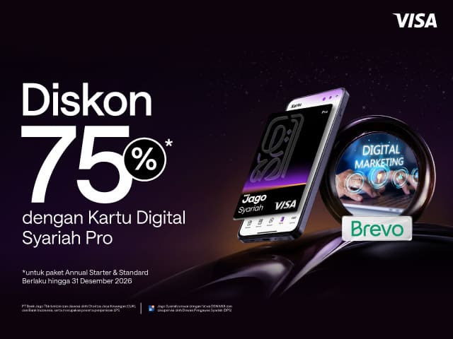 Promo Kartu Digital Pro - Brevo