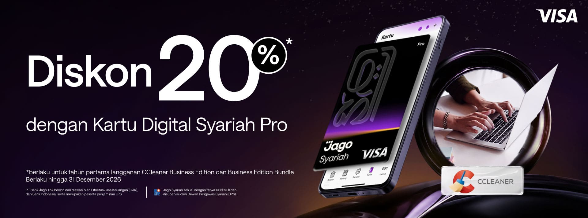 Diskon 20% untuk Business Edition & Business Edition Bundle dengan Kartu Digital Pro