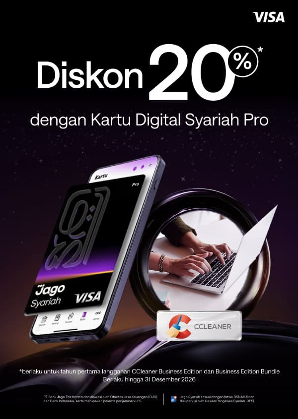 Diskon 20% untuk Business Edition & Business Edition Bundle dengan Kartu Digital Pro