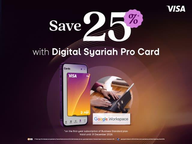 Digital Pro Card - Google Workspace Promotion