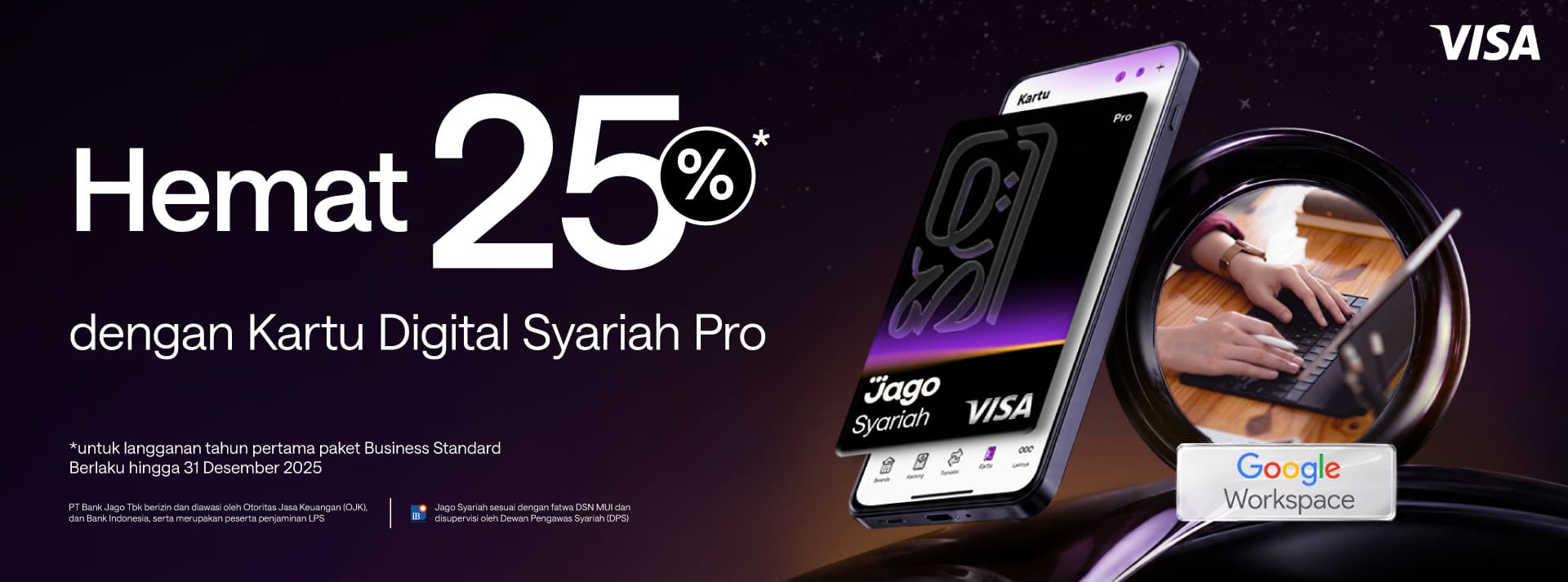 Hemat 25% Business Standard dengan Kartu Digital Pro