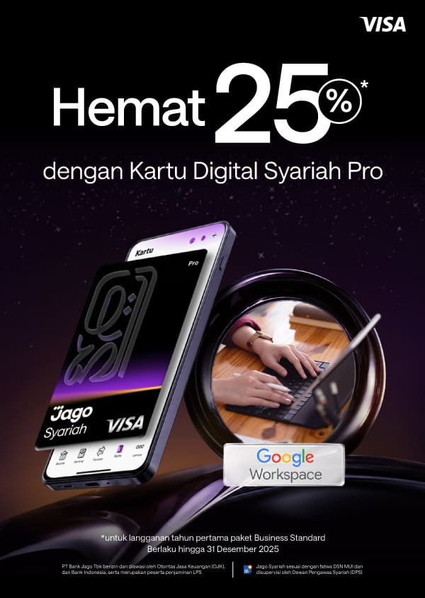 Hemat 25% Business Standard dengan Kartu Digital Pro