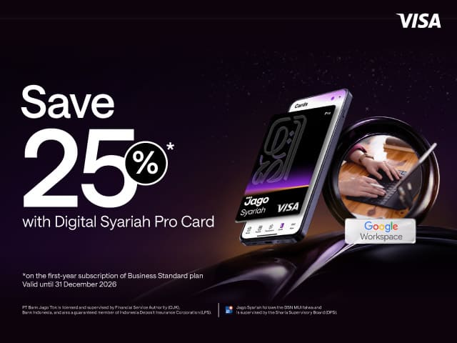 Digital Pro Card - Google Workspace Promotion
