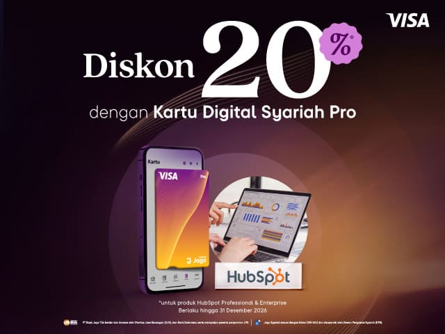 Promo Kartu Digital Pro - HubSpot