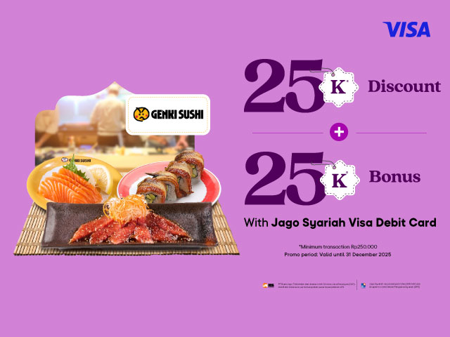 Jago x Genki Sushi Promotion