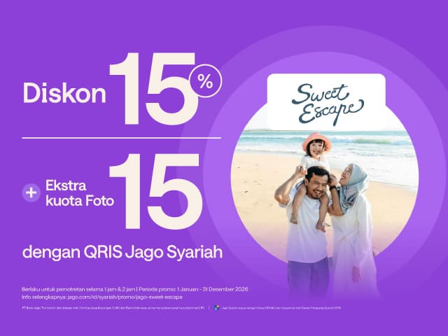Promo Jago x Sweet Escape
