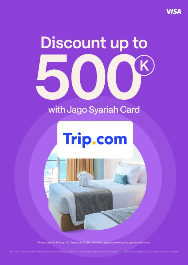 5% discount for hotel bookings and 1% discount for flight bookings on Trip.com