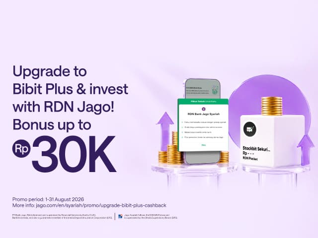 Jago x Bibit Upgrade Bibit+