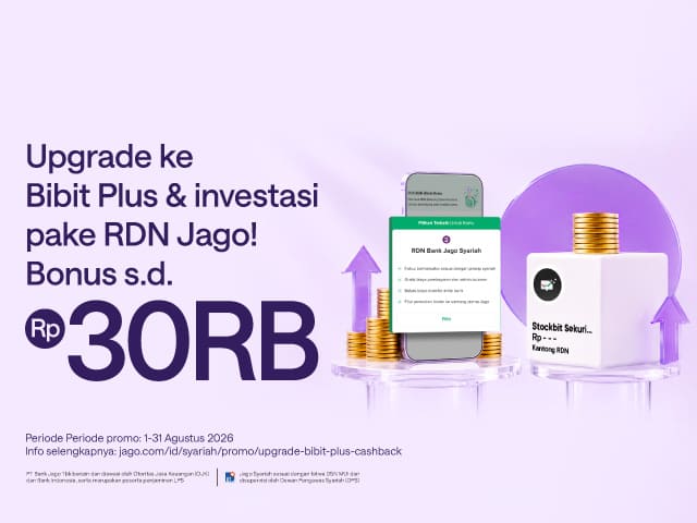 Jago x Bibit Upgrade Bibit+