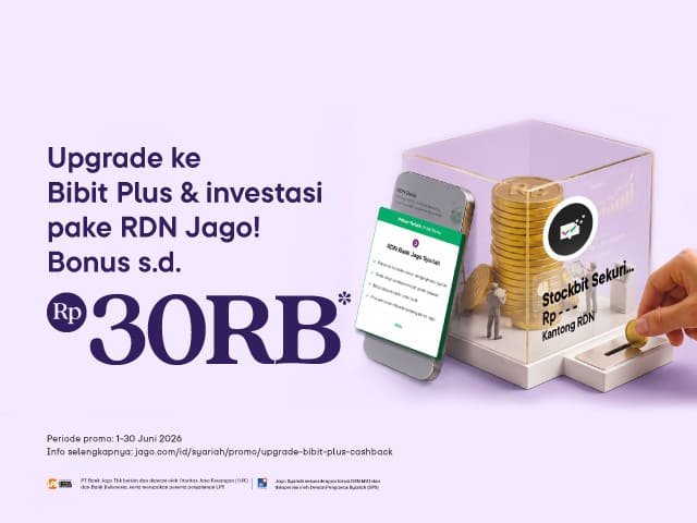 Jago x Bibit Upgrade Bibit+