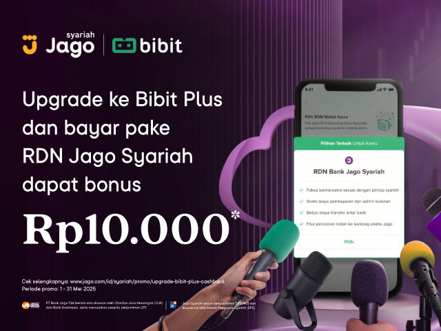 Jago x Bibit Upgrade Bibit+