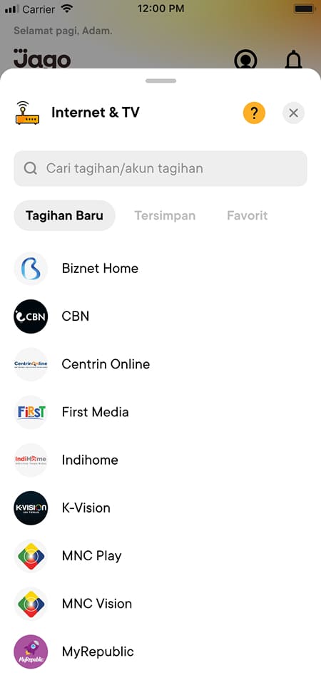 Jago Application
